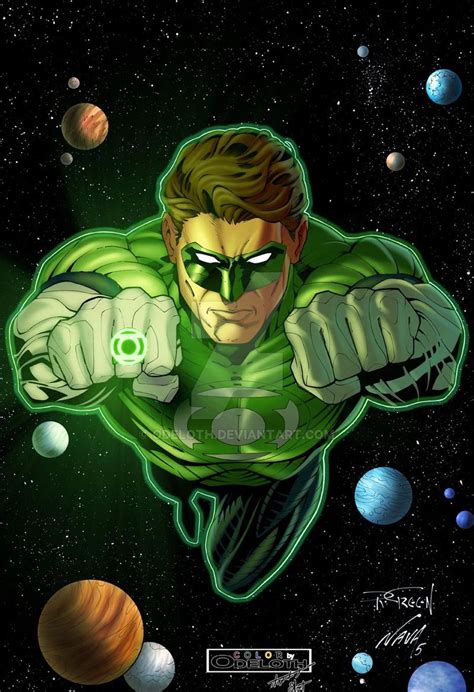 Green Lantern Hal Jordan By Odeloth Green Lantern Hal
