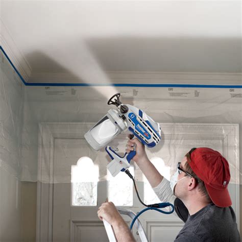 If you already have a popcorn textured ceiling and you need to do a small repair, you can buy an individual spray can that can be easily applied to. How to Paint a Popcorn Ceiling | Graco