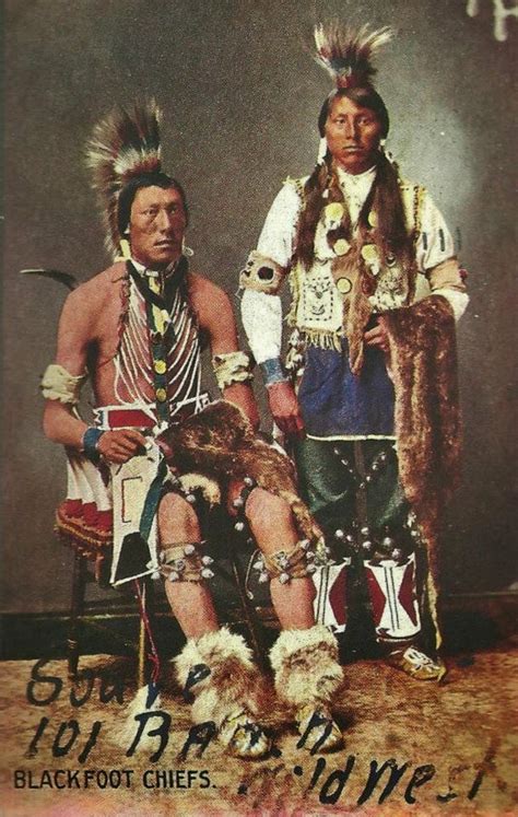 Indian Pictures Rare Colorized Photos Of Blackfeet Indians Native