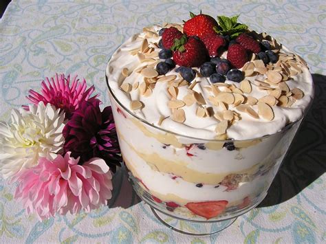 summer berry trifle an inspired kitchen