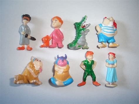 Disney Peter Pan Figurines Set Nestle Figures Collectibles Miniatures