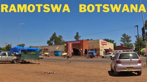 Ramotswa Village Drive Botswana Youtube