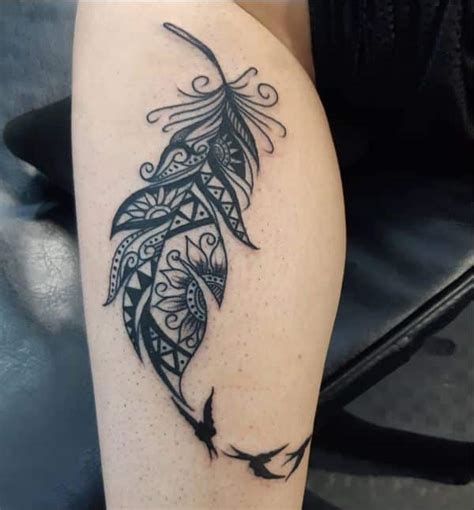 Feather Tattoo 56 Best Feather Tattoo Designs And Ideas