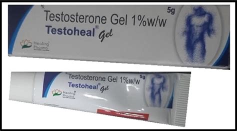 Testosterone Gel 5gm Healing Pharma Dose Once In A Day At Rs 85tube