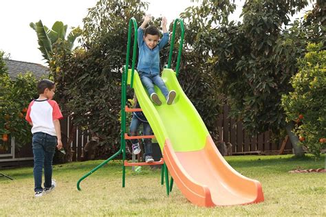 Buy Slidewhizzer 8ft Kids Play Outdoor Playground Slide Indoor Plastic