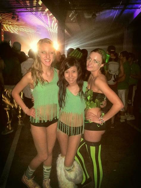 St Patricks Day Rave Festival Wear St Pattys Day Outfit St Patrick S Day Outfit Rave Outfits