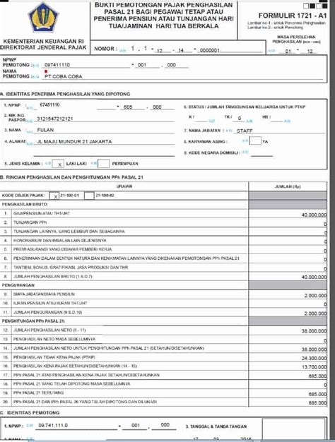 Spt Tahunan Jenis Formulir Contoh Dan Cara Lapornya Cars Plot My XXX