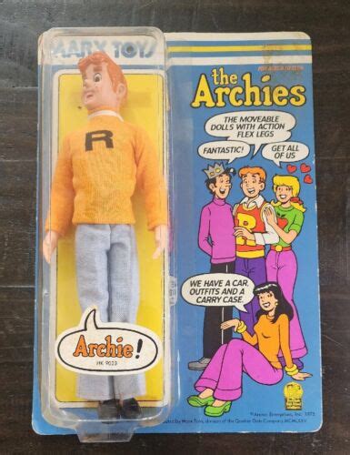 1975 Marx Toys The Archies Archie Doll Action Figure New Sealed Rare B3 Ebay