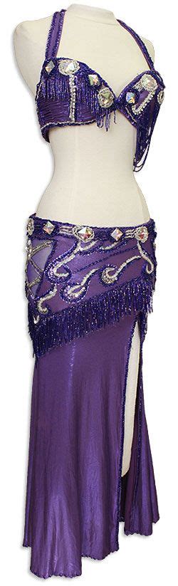purple jeweled egyptian bra and skirt in stock belly dance costume belly dance costumes dance