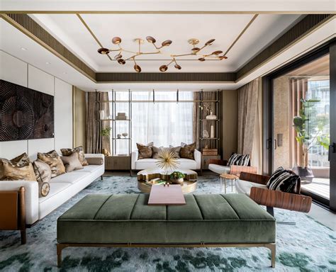 Pin By Liuyue On 09 会客洽谈 Penthouse Living Luxury Homes Interior Design