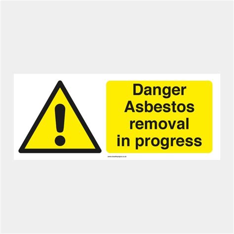 Danger Asbestos Removal Ck Safety Signs