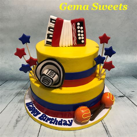 Colombian Festival Cake By Gema Sweets Party Organization Birthday