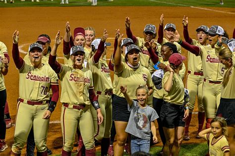 Seminole Sunday Summary Fsu Softball Advances To Womens College World