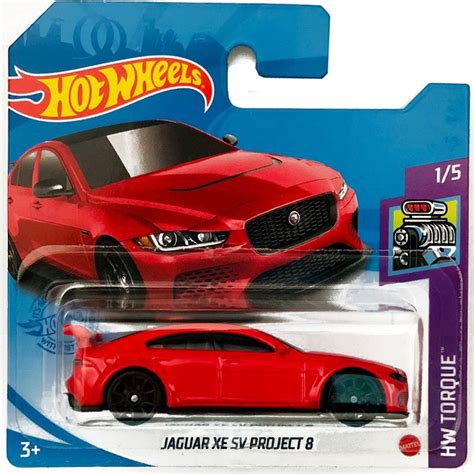 Hot Wheels Jaguar Xe Sv Project Red Hw Torque Regalo De Cumplea Os Perfecto Modelo
