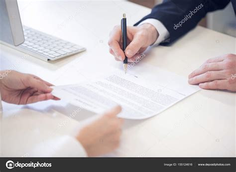 Hands Signing Contract Stock Photo By ©yellow2j 155124616