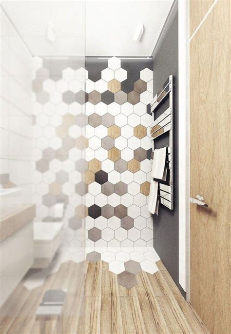 50 Unique Honeycomb Tile To Give Your Bathroom A New Look ~ Matchness