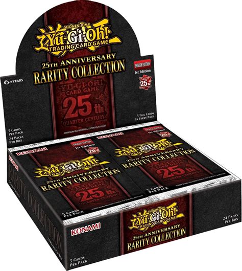 Konami Yu Gi Oh Trading Card Game 25th Anniversary Rarity Collection