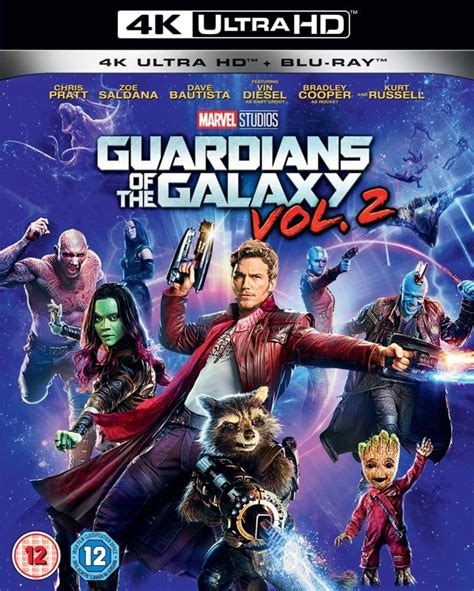 Guardians Of The Galaxy Vol 2 4k Ultra Hd Blu Ray Free Shipping