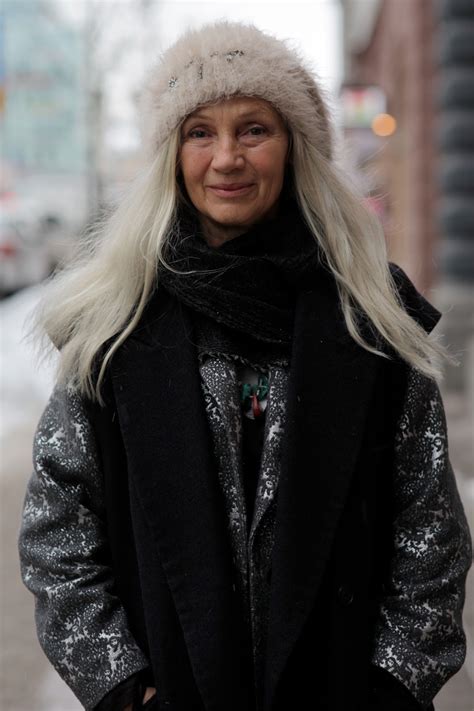 I was poised to begin my new career as an older model. Ingmari Lamy - Advanced Style