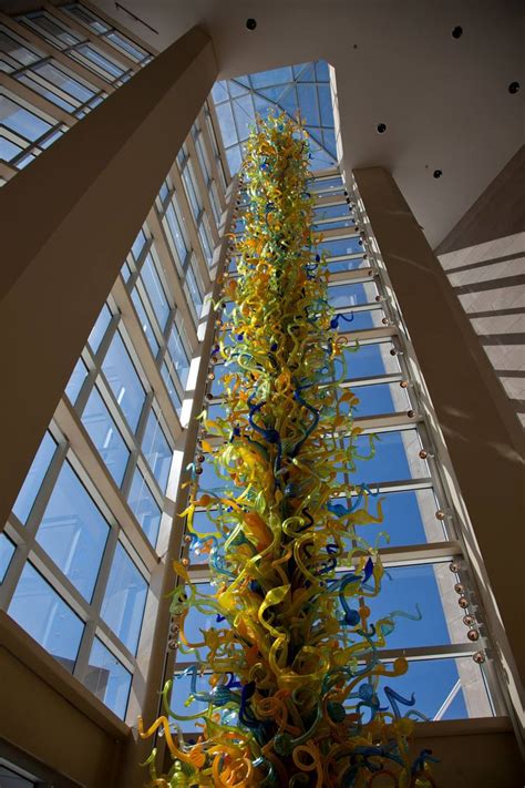 3 Story Chihuly Glass Sculpture At The Okc Art Museum Okc Museum Of