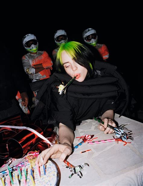 As well as lost cause, it includes the singles my future, therefore i am and your power. BILLIE EILISH in Dazed Magazine, Digital Issue March 2020 - HawtCelebs
