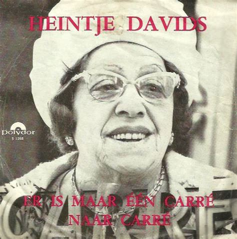 1934 een twee hup heintje davids. Heintje Davids - Er Is Maar Één Carré (1968, Vinyl) | Discogs
