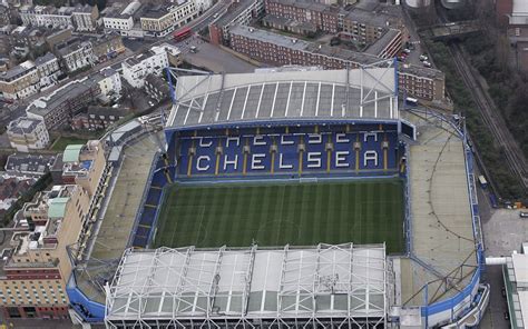 Baggrunde Chelsea Fc Fugleperspektiv Struktur Arena 2560x1600 Px