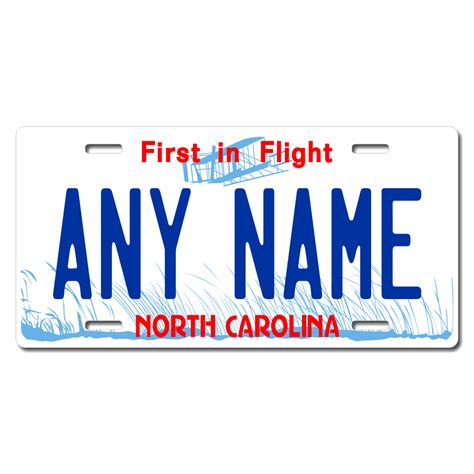 North Carolina Replica State License Plate For Bikes Bicycles Atvs