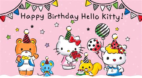 生日快樂凱蒂貓 | Hello kitty birthday, Hello kitty wallpaper, Hello kitty