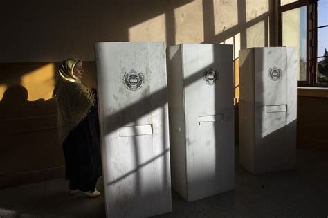 Dismal Turnout In Afghan Election Could Weaken Next Government The