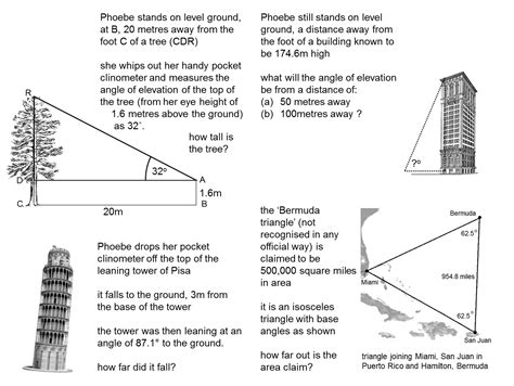 This worksheet is a great resource for the 5th grade, 6th. Teaching Trigonometry | Trigonometry, Trigonometry worksheets