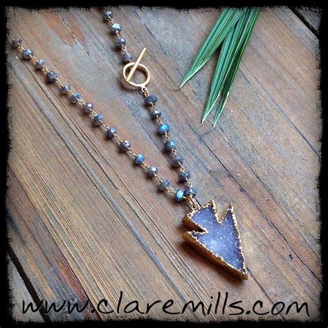 Arrow Necklace Necklace Gems