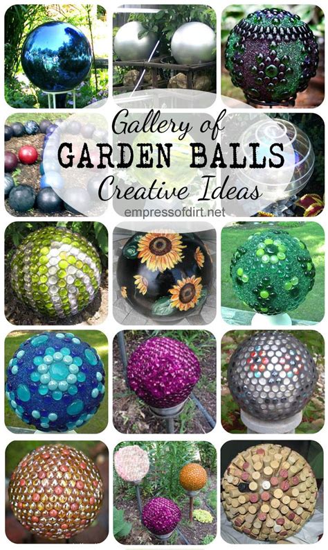 Gallery Of Creative Garden Balls With Free Tutorial At