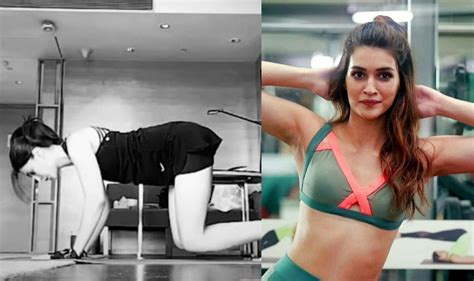 Kriti Sanon Sweats It Out In This Workout Video