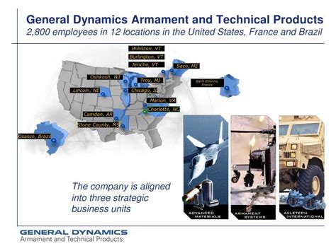 General Dynamics Armament And Technical Products Inc
