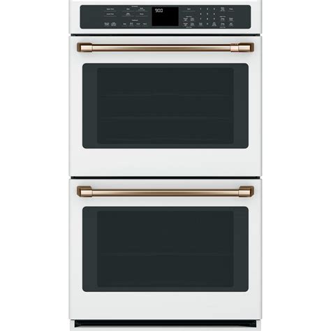 Cafe 30 In Double Electric Wall Oven With Convection Self