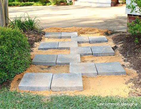 © 2021 zain stones center. Creating a Paver Stone "Zipper" Pathway with The Home ...