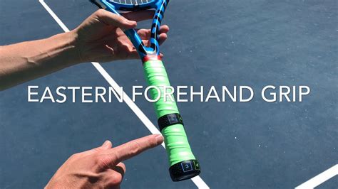 Learn The Eastern Forehand Grip With The Tennis Grip Guide And Tennisbuilder Youtube
