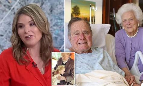 jenna bush hager opens up about the emotional moment her very sick grandfather told her he