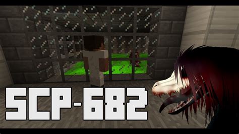Scp 682 In Minecraft Youtube