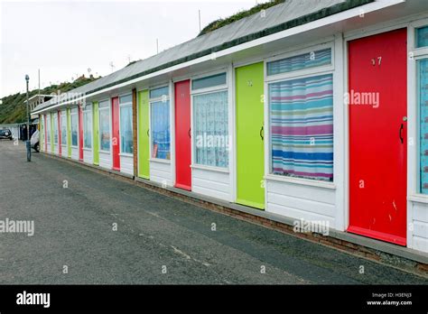 Colorful Seaside Huts Beach Chalets Hi Res Stock Photography And Images