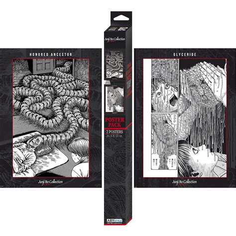 Buy Abystyle Junji Ito Chibi Boxed Unframed Set 205 X 155 Includes