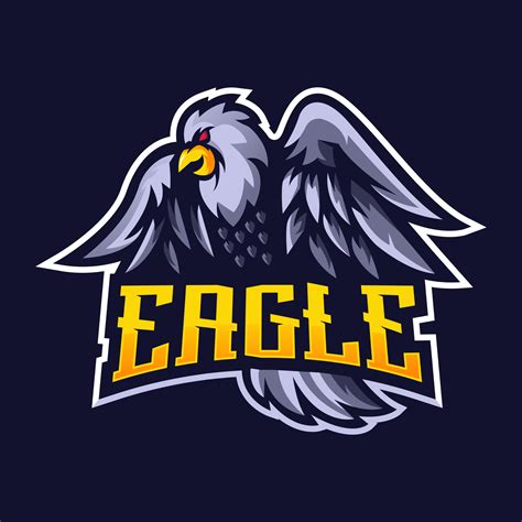 Eagle Mascot Logo Design Vector With Modern Illustration Concept Style
