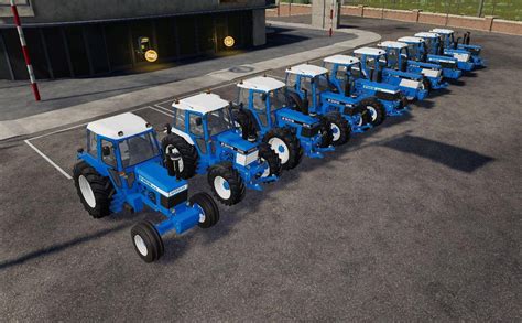 Ford Tractor Pack V10 Fs19 Farming Simulator 19 Mod Fs19 Mod