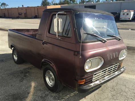 1961 Ford Econoline E100 Pickup Truck For Sale Photos Technical