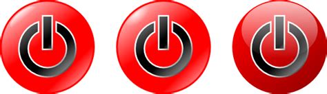 Spite Power Buttons Clip Art At Vector Clip Art Online