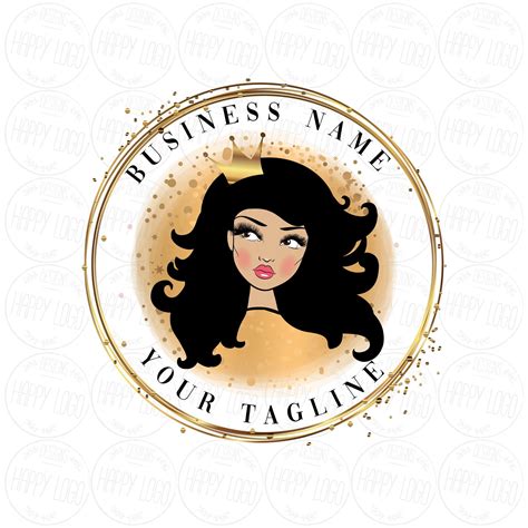 Custom Logo Design Custom Logos Princess Logo Hair Salon Logos Hair