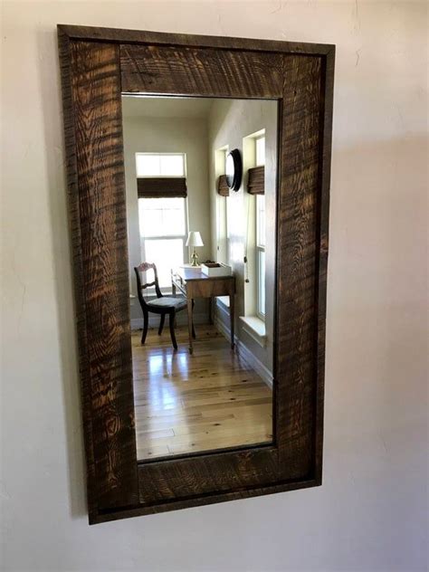 Beautiful Large Barnwood Mirror Barnwood Mirror Barn Wood Mirror