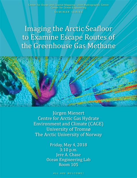 Imaging The Arctic Seafloor To Examine Escape Routes Of The Greenhouse