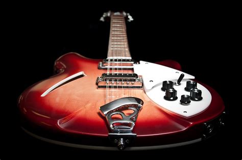 Electric Gibson Fender Guitar Reflection Strings